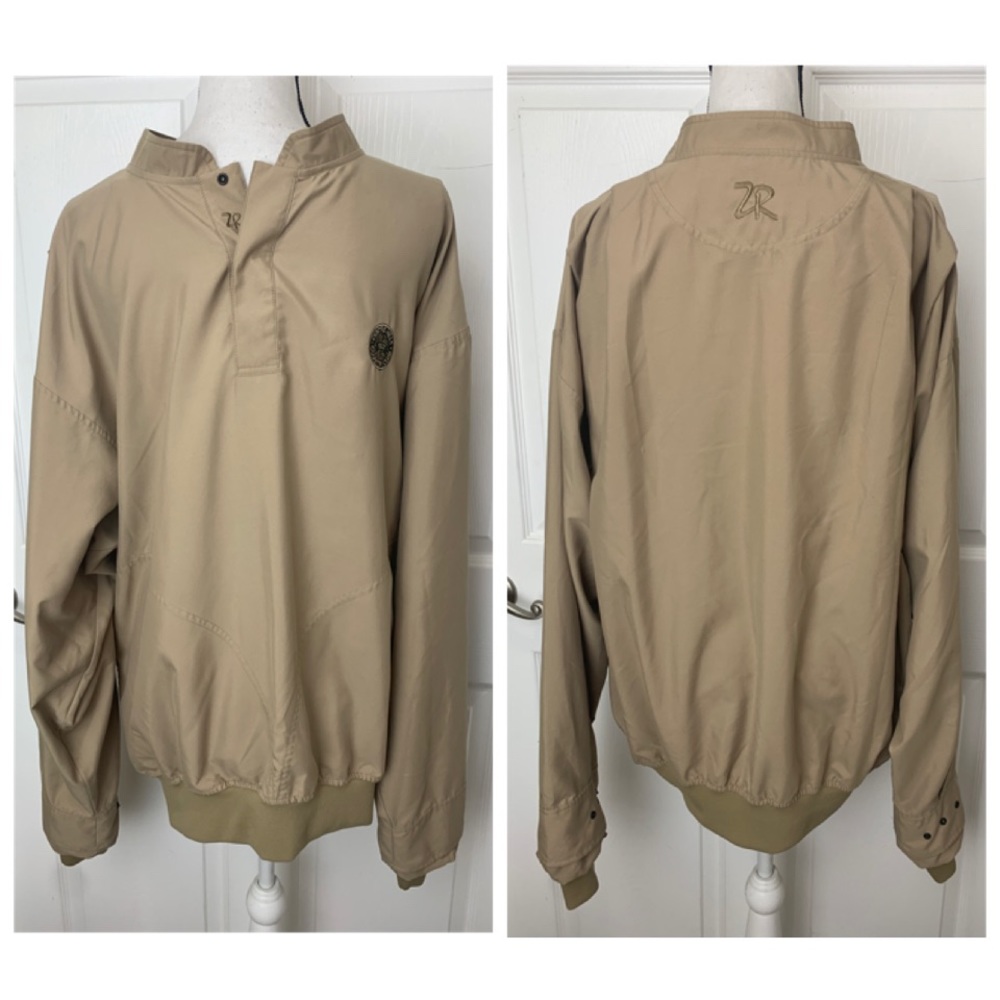 Zero Restriction Mens Large Golf Pullover Jacket - image 3